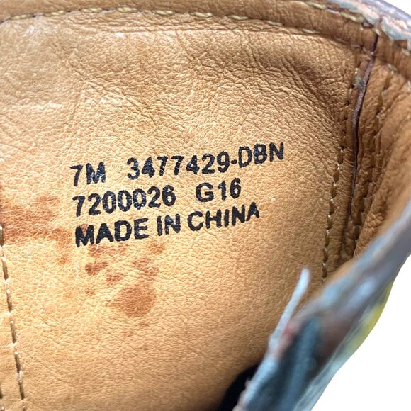 Frye Tate‎ Dark Brown Leather Heeled Chelsea Boots - Picture 3 of 12